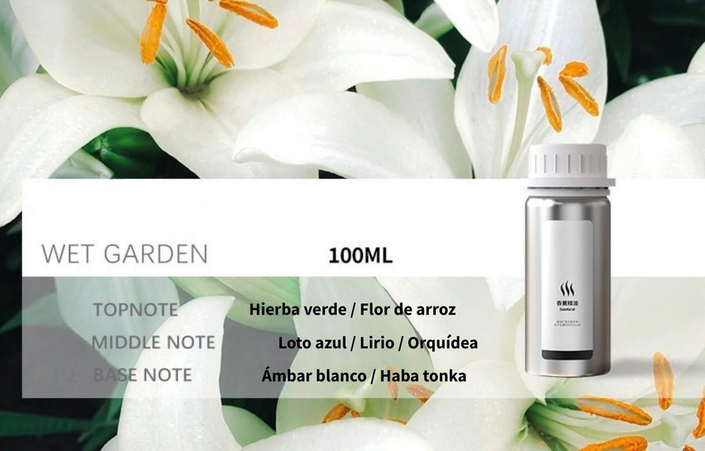 Aceite Esencial Wet Garden LUNYSA (100ml)